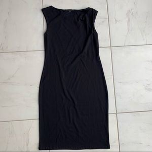 Ralph Lauren black label wool blend sleeveless dress
